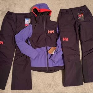 Helly Hansen Powchaser 2.0 Insulated Jacket + 2 Switch Insulated Pants S/M NWT